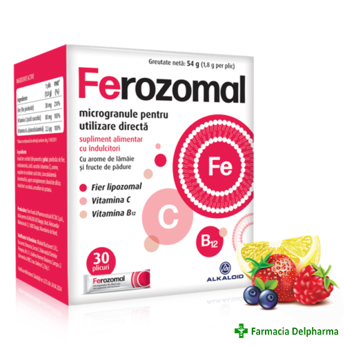 Ferozomal x 30 plicuri