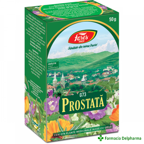 Ceai Prostata G73 x 50g, Fares