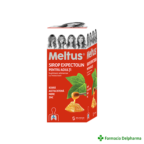 Meltus sirop Expectolin pentru adulti x 100 ml, Solacium