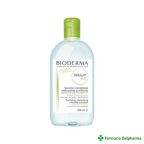 Sebium H2O solutie micelara x 500 ml, Bioderma