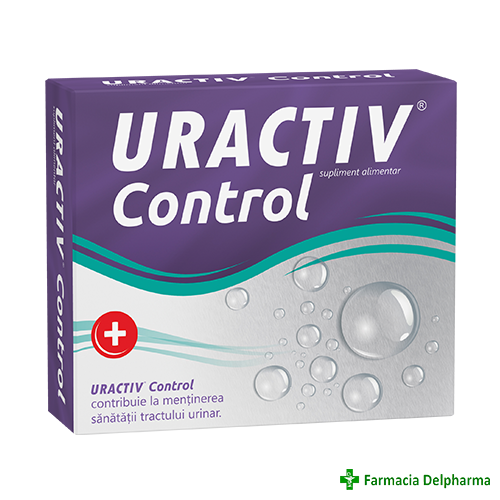 Uractiv Control x 30 caps., Terapia