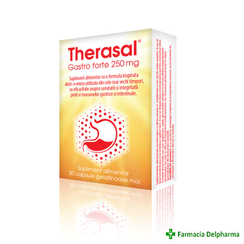 Therasal Gastro Forte 250 mg x 30 caps., Vedra