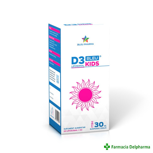 D3 Bleu Kids x 30 ml, Bleu Pharma
