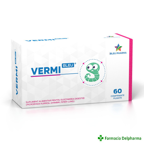 Vermi Bleu x 60 compr., Bleu Pharma