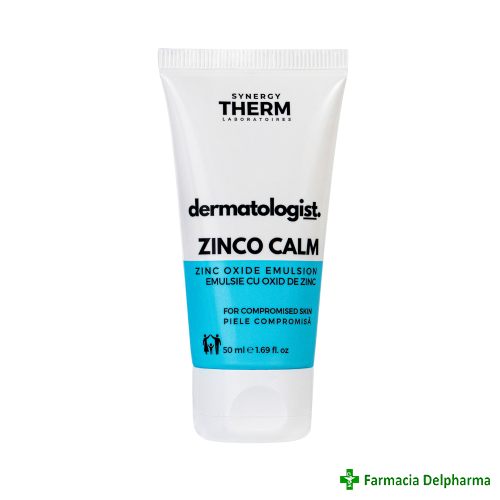 Crema cu oxid de zinc Zinco Calm x 50 ml, Synergy Therm