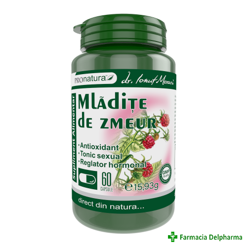 Mladite de Zmeur x 60 caps., Pro Natura