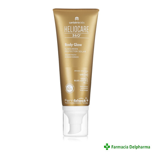 Ulei gel pentru protectie solara SPF 50+ Heliocare 360 Body Glow x 100 ml, Cantabria Labs