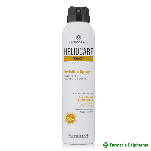 Cantabria heliocare 360 invisible spray spf 50+ x 200 ml magnapharm - cantabria
