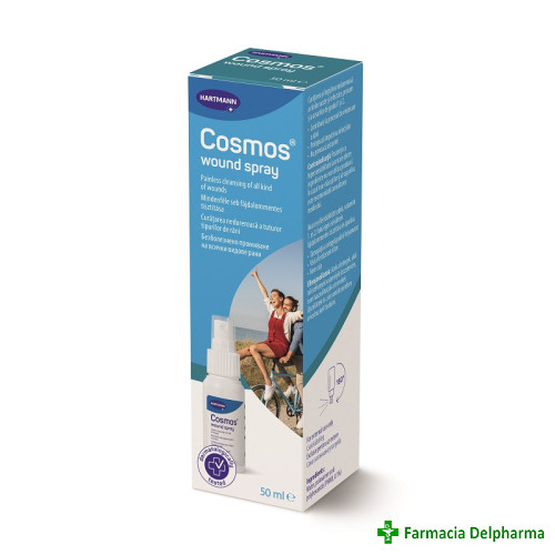 Cosmos Wound spray pentru curatarea ranilor  x 50 ml, Hartmann