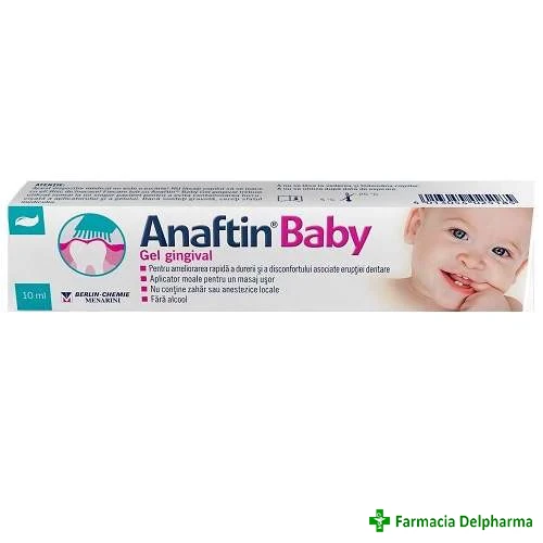 Anaftin Baby gel gingival x 10 ml, Berlin-Chemie