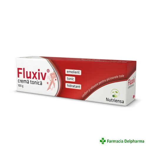 Fluxiv crema tonica x 100 g, Antibiotice