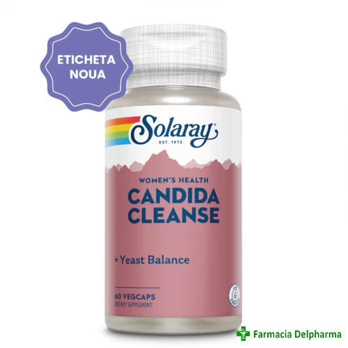 Candida Cleanse Solaray x 60 caps., Secom