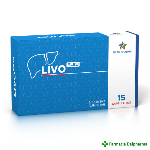 Livo Bleu x 15 caps. moi, Bleu Pharma
