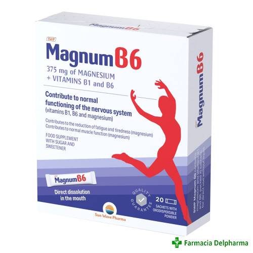 Magnum B6 x 20 plicuri orodisp., Sun Wave