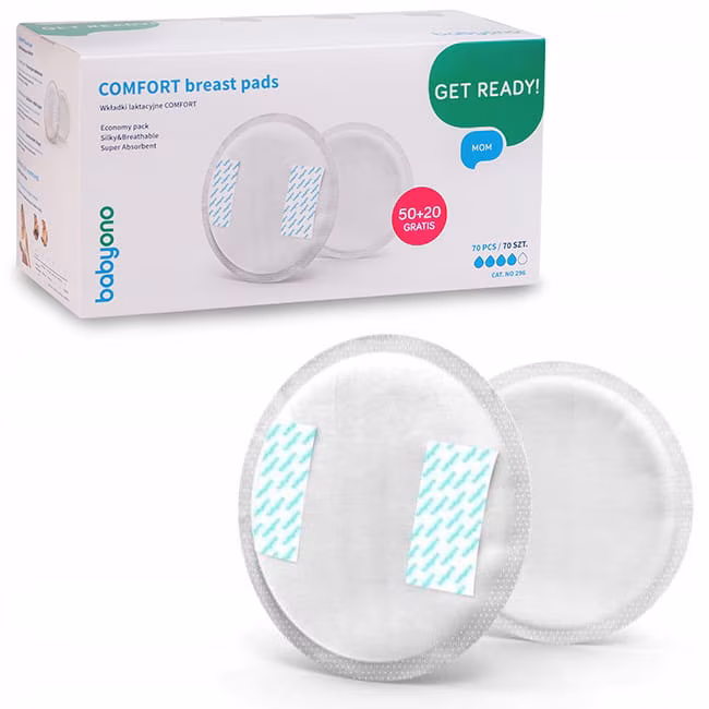 Tampoane pentru san Comfort x 70 buc., Babyono