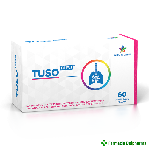 Tuso Bleu x 60 compr., Bleu Pharma