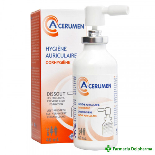 A-Cerumen spray igiena urechilor x 40 ml, Gilbert