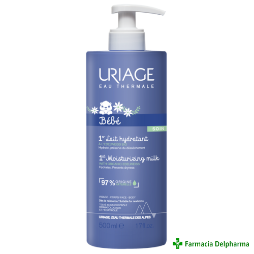 Lapte hidratant 1er Bebe x 500 ml, Uriage