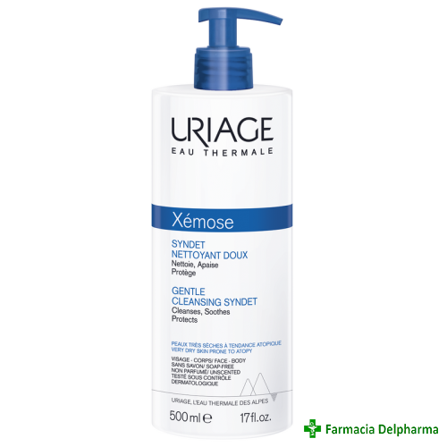 Gel de curatare Xemose Syndet x 500 ml, Uriage