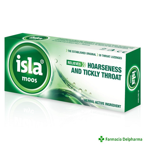 Isla moos x 30 compr. gat