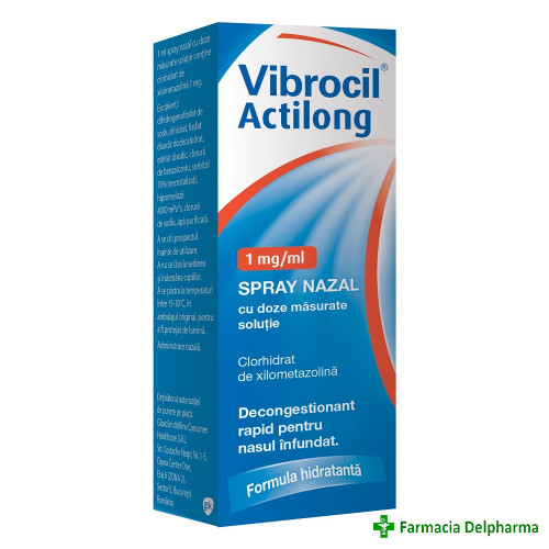 Vibrocil Actilong spray nazal 1 mg/ml x 10 ml, GSK