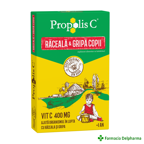 Propolis C raceala si gripa copii x 8 plicuri, Fiterman