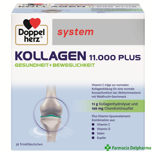 Kollagen 11000 Plus x 36 flacoane, Doppelherz