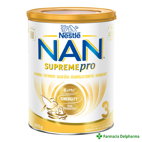 Lapte praf NAN SUPREME Pro 3 12 luni+ x 800 g, Nestle