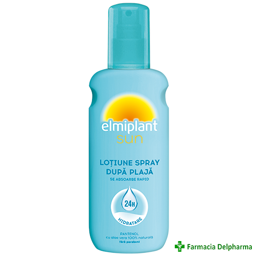 Lotiune spray dupa plaja X 200 ml, Elmiplant