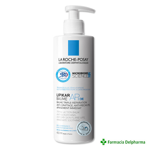 Balsam cu tripla actiune Lipikar Baume AP+M x 400 ml, La Roche-Posay
