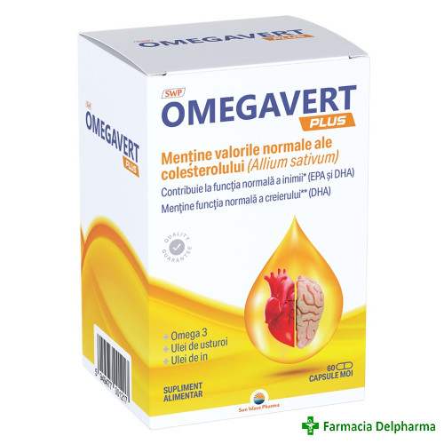 Omegavert Plus x 60 caps., Sun Wave