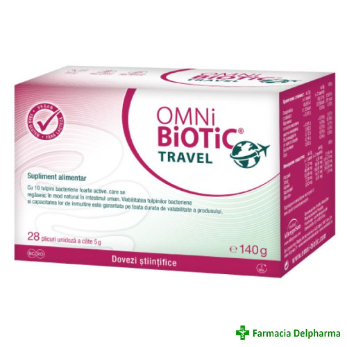 Omni Biotic Travel x 28 plicuri, Institut Allergosan