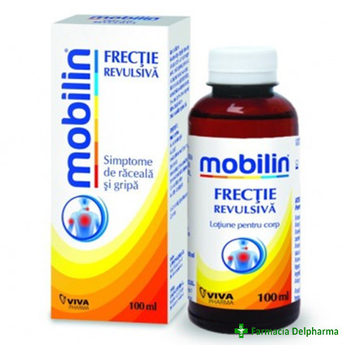 Mobilin frectie revulsiva x 100 ml, Viva Pharma