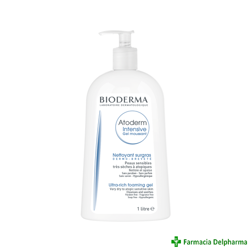 Bioderma atoderm intensive gel spumant x 1 l (ean: 2807)