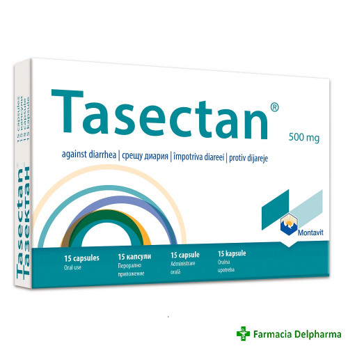 Tasectan 500 mg x 15 caps.