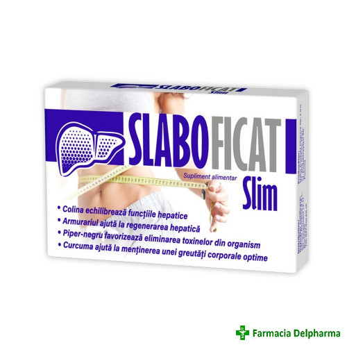 Slaboficat slim x 30 caps., Zdrovit