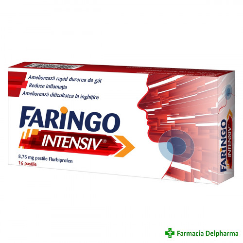 Faringo Intensiv 8,75 mg x 16 pastile, Terapia