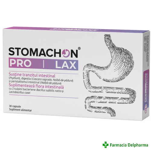 Stomachon Pro Lax x 30 caps., Naturpharma