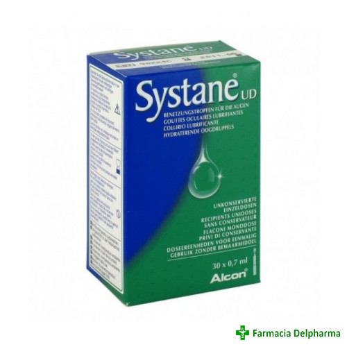 Systane UD picaturi oftalmice monodoze x 30 buc., Alcon