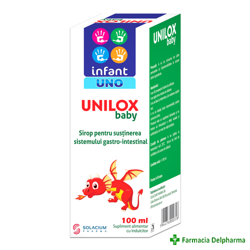 Unilox Baby sirop Infant Uno x 100 ml, Solacium