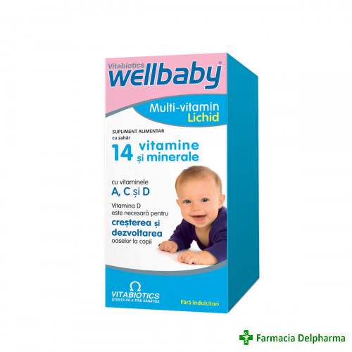 WellBaby sirop x 150 ml, Vitabiotics