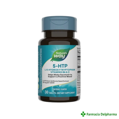 5-HTP Nature's Way x 30 compr., Secom