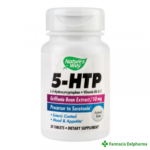 5-HTP Nature's Way x 30 compr., Secom