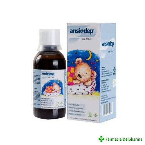 Ansiodep sirop x 150 ml, Dr. Phyto