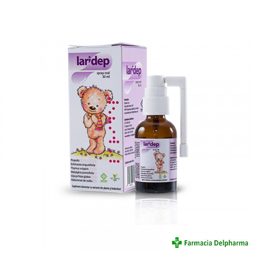 Laridep spray oral x 30 ml, Dr. Phyto