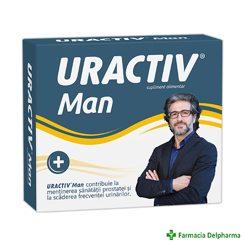 Uractiv Man x 30 caps., Terapia