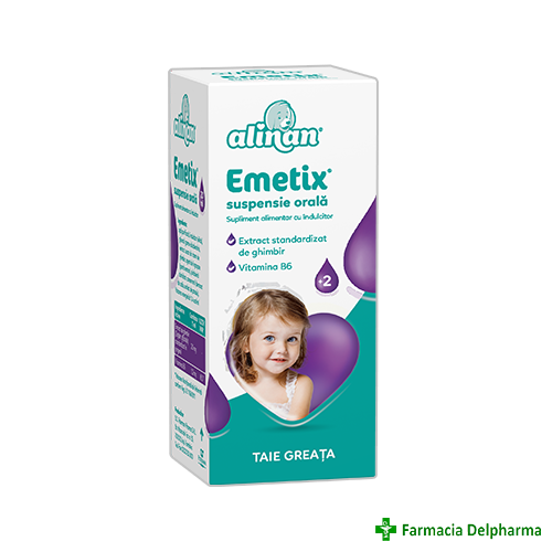 Alinan Emetix suspensie orala x 20 ml, Fiterman