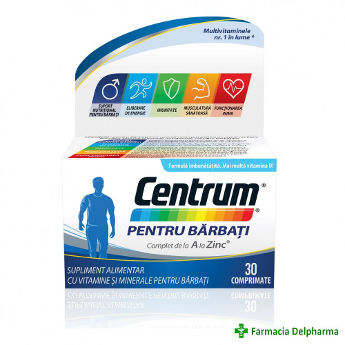 Centrum pentru barbati x 30 compr., GSK