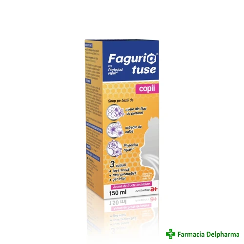 Faguria sirop de tuse pentru copii x 150 ml, Antibiotice