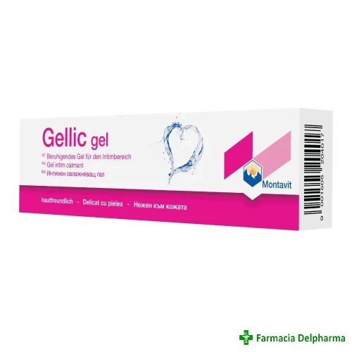 Gellic gel intim calmant x 20 g, Montavit